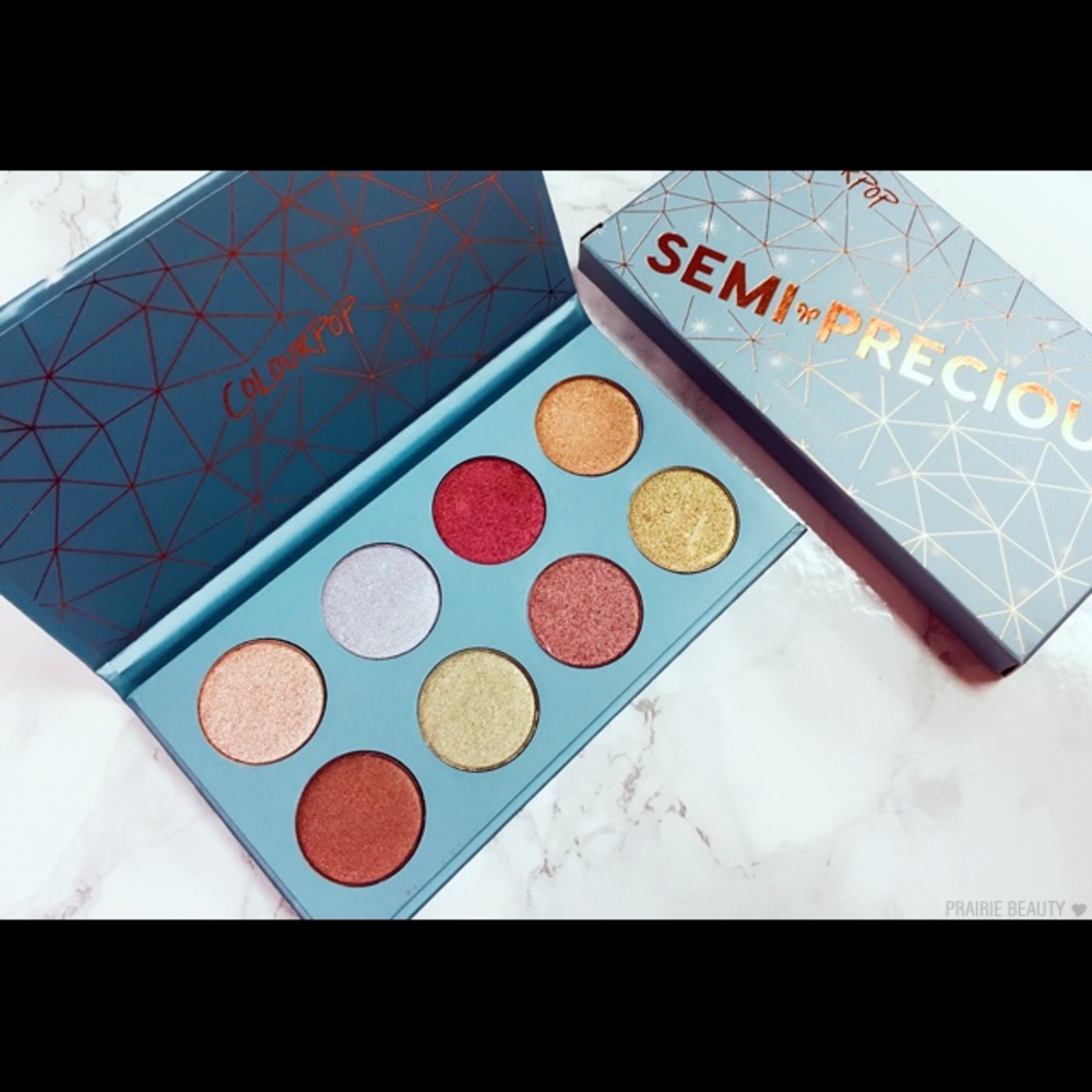 Colour pop semi previous eyeshadow palette
